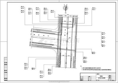 某市政道路工程管线综合设计施工图纸